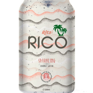 330ml Canned Sparkling Coconut Water